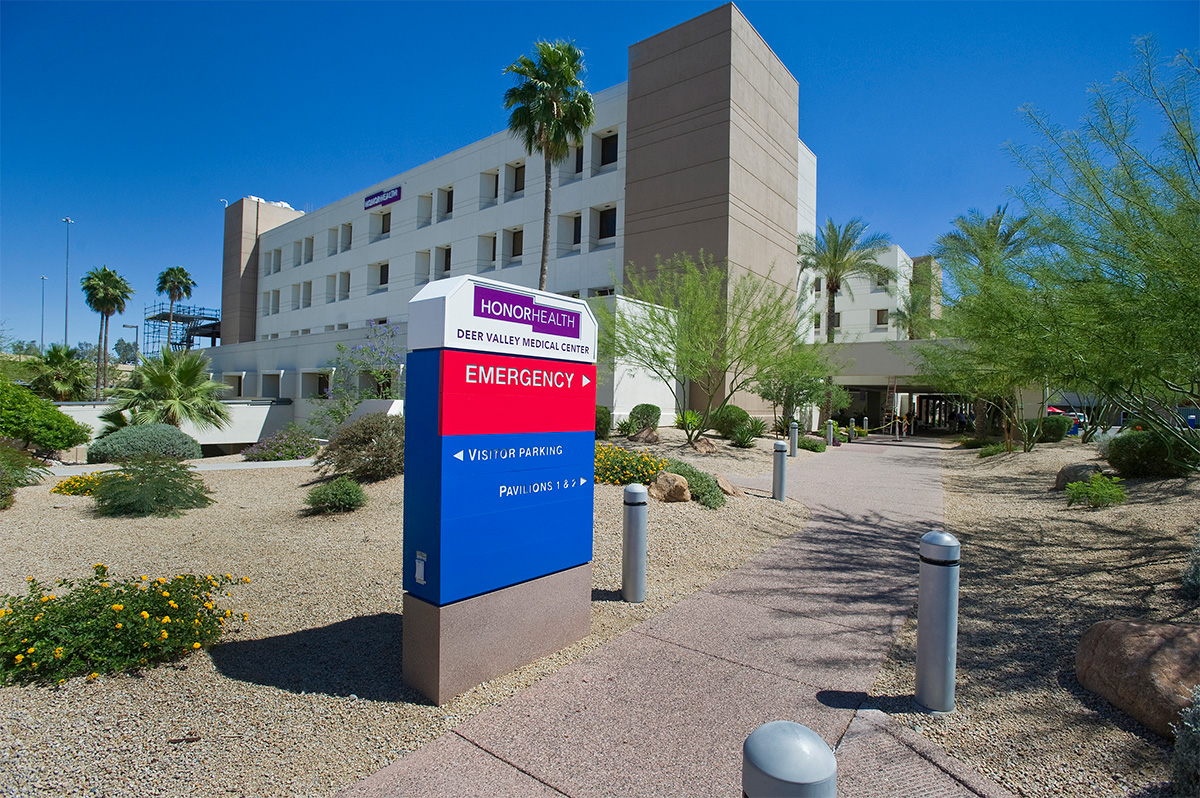 HonorHealth Deer Valley Medical Center campus entrance