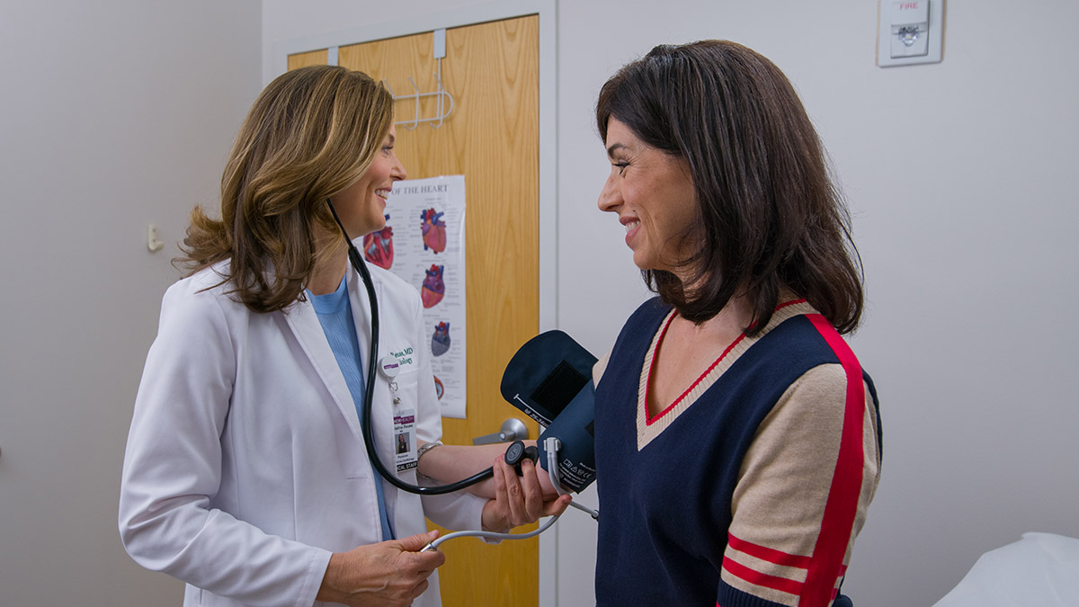 HonorHealth patient gets a routine exam