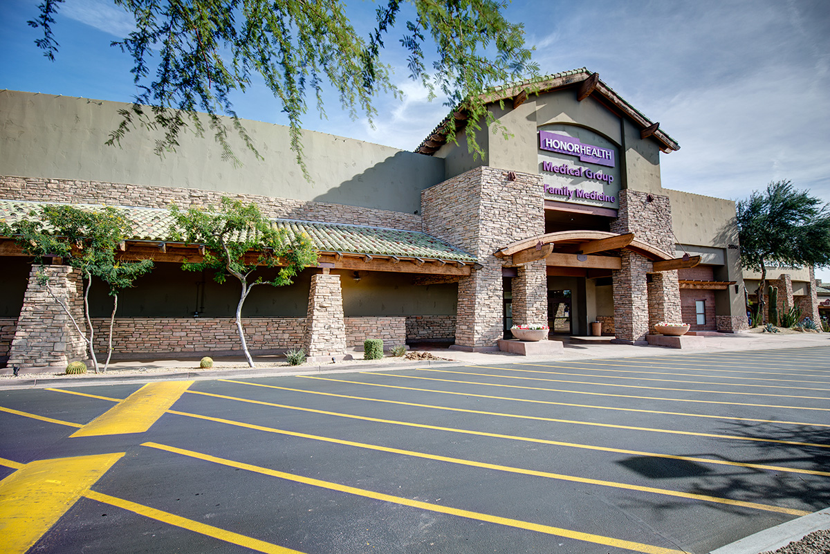 HonorHealth Cancer Care - Thompson Peak (building exterior)