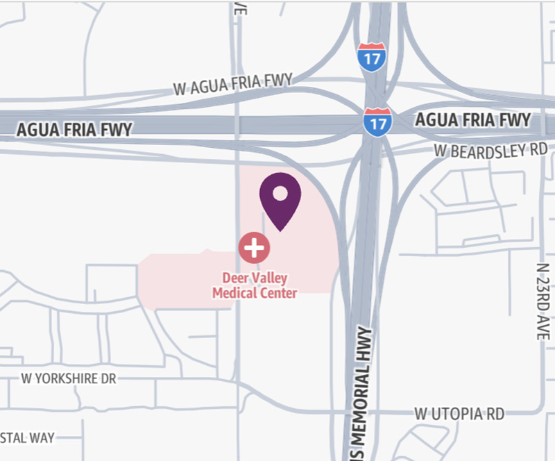 HonorHealth Deer Valley Medical Center - map pin
