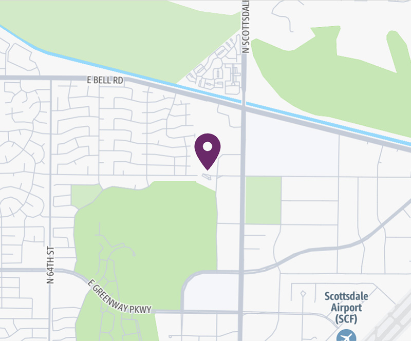 HonorHealth Primary Care - Kierland - map pin