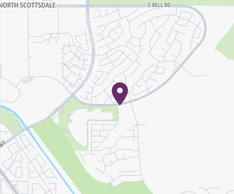 HonorHealth Primary Care - McDowell Mountain Ranch - map pin