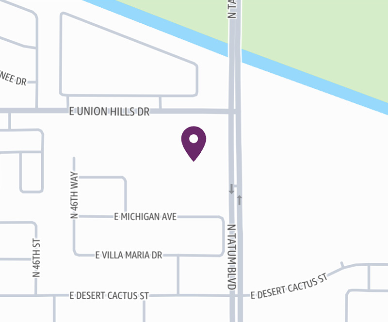 HonorHealth Primary Care - Saguaro - map pin