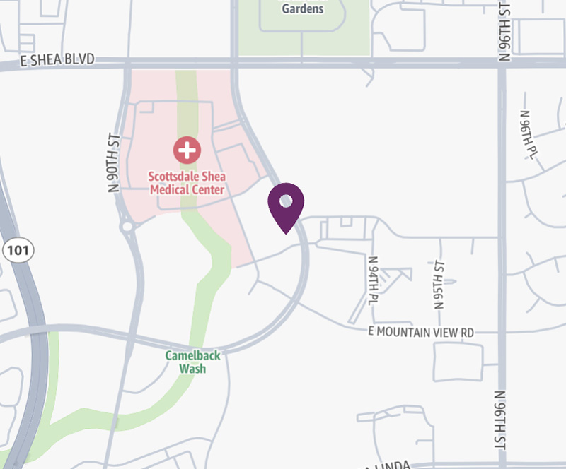 HonorHealth Primary Care - Shea - map pin