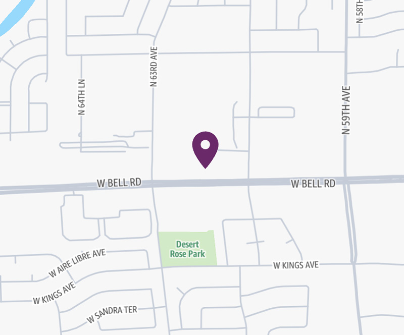 HonorHealth Primary Care - West Bell Road - map pin