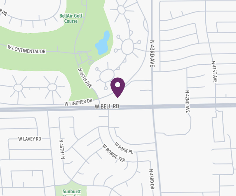 HonorHealth Orthopedics - Deer Valley - map pin