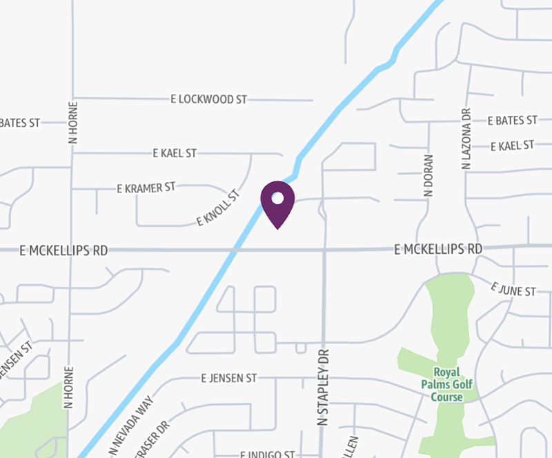 HonorHealth Orthopedics - McKellips - map pin
