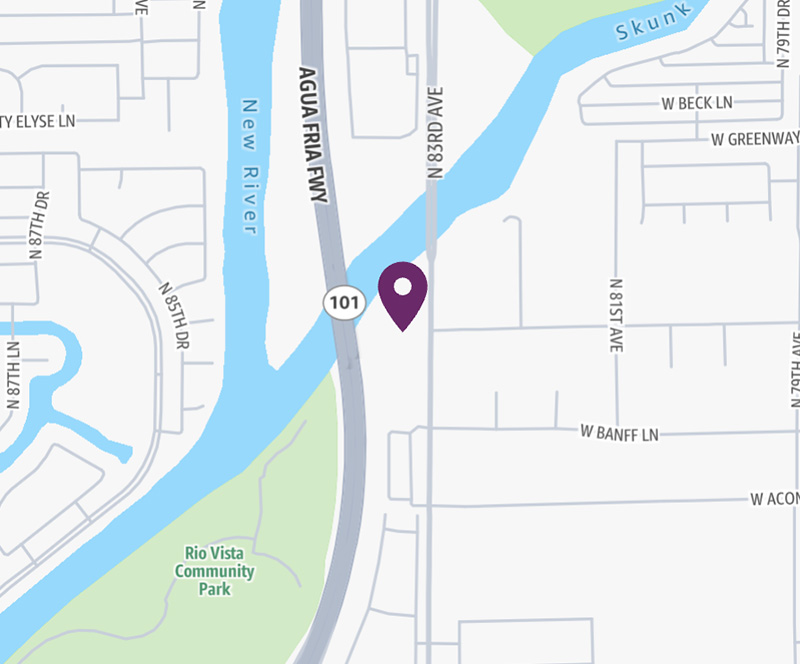 HonorHealth Orthopedics - Peoria Medical Campus - map pin