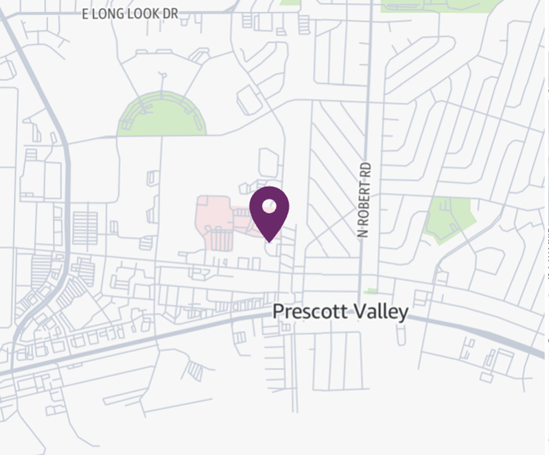 HonorHealth Orthopedics - Prescott Valley - map pin