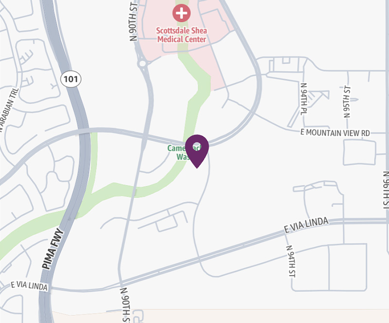 HonorHealth Orthopedics - Shea - map pin