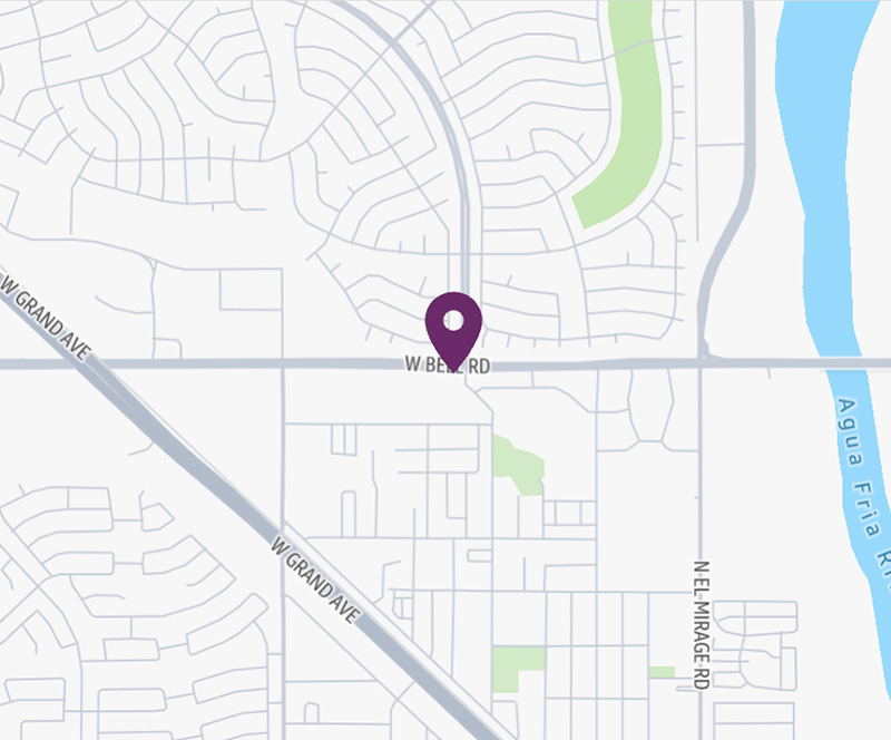 HonorHealth Urgent Care - Surprise - West Bell Road - map pin