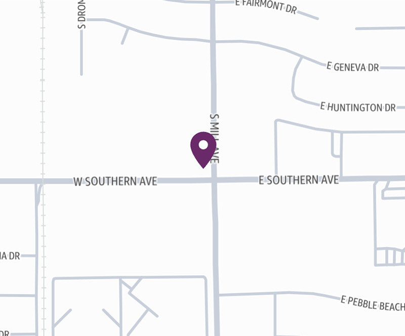 HonorHealth Urgent Care - Tempe - Mill Avenue - map pin