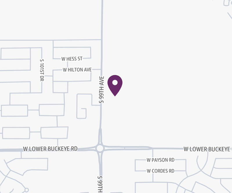 HonorHealth Urgent Care - Tolleson - Lower Buckeye Road - map pin