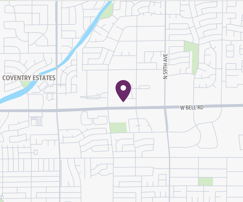 HonorHealth Urgent Care - West Bell Road - map pin