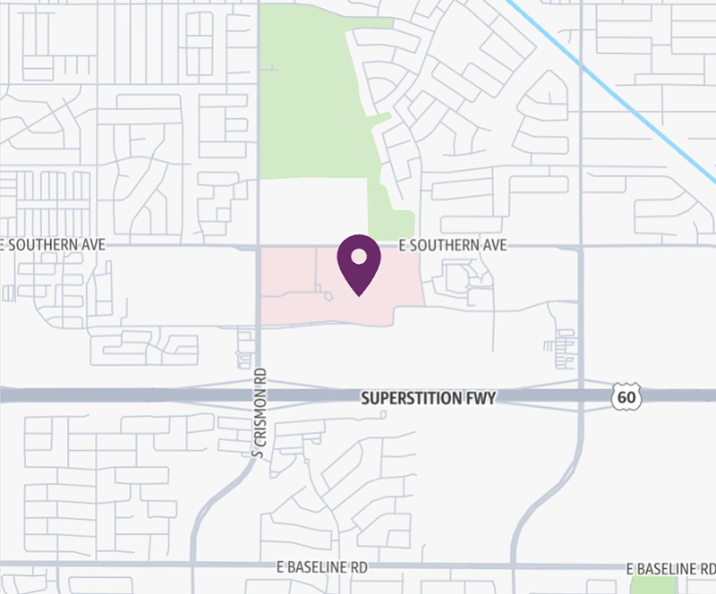 HonorHealth Orthopedics - East Mesa - map pin