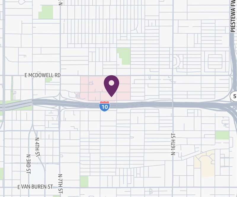 HonorHealth Primary Care - Phoenix Central - map pin