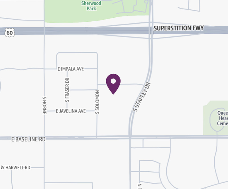 HonorHealth Primary Care - Stapley - map pin