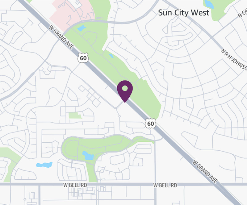 HonorHealth Primary Care - Sun City West - map pin