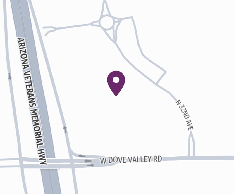 HonorHealth Sonoran Crossing Medical Center - map pin
