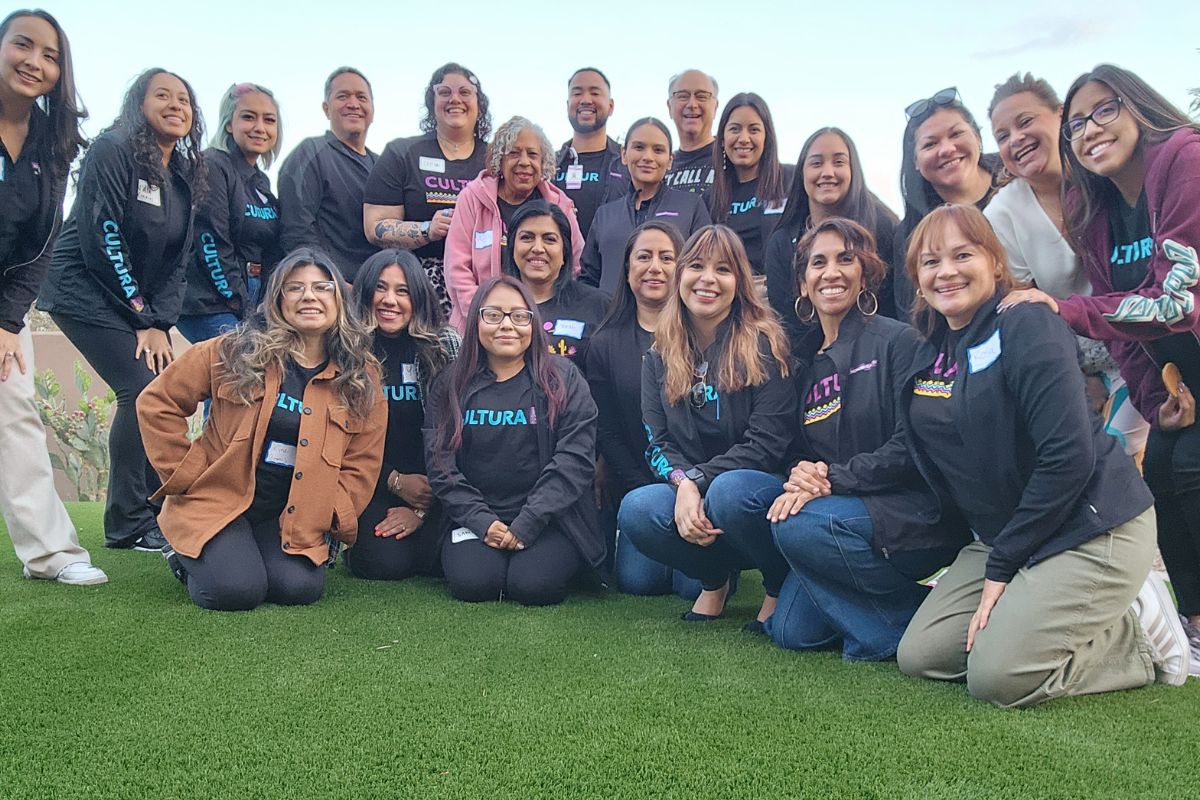 HonorHealth Community and Culture - CULTURA members smile for group photo.