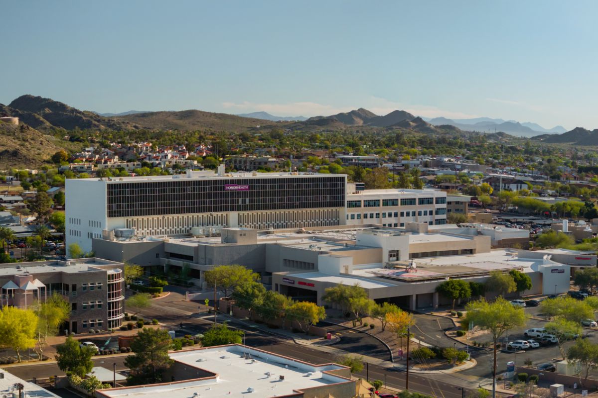 HonorHealth John C. Lincoln Medical Center - Aerial exterior view
