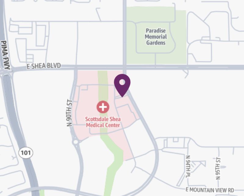 HonorHealth Research Institute Melanoma Clinic - map pin