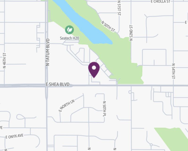 HonorHealth in collaboration with Next Era Spine Care - Paradise Valley - map pin