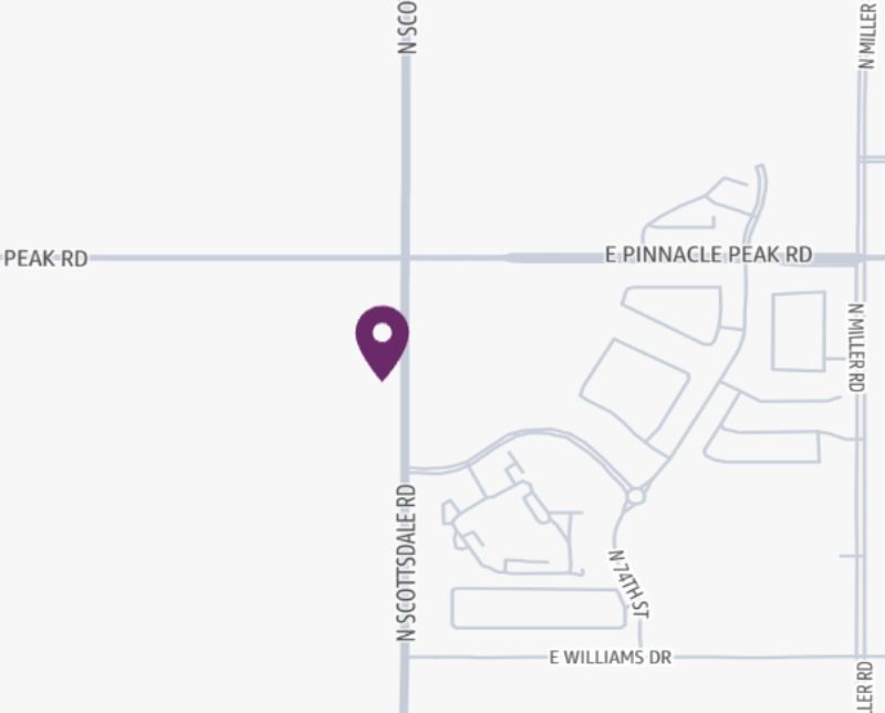 Pain Consultants of Arizona in collaboration with HonorHealth - Scottsdale - map pin