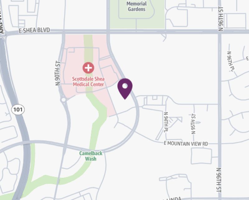 HonorHealth Medication Management - Shea - map pin