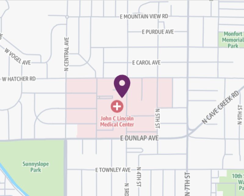 HonorHealth Outpatient Surgery - John C. Lincoln Medical Center - map pin