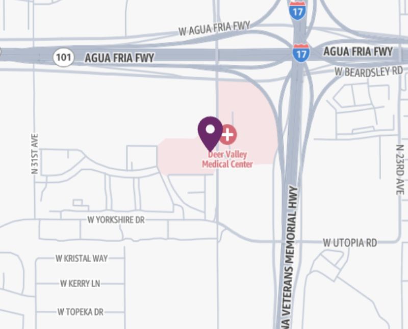 HonorHealth Outpatient Therapy - Deer Valley - map pin