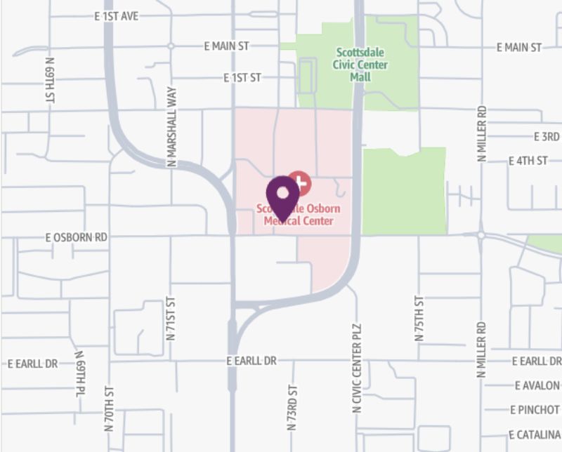 HonorHealth Outpatient Therapy - Neuroscience Institute - map pin