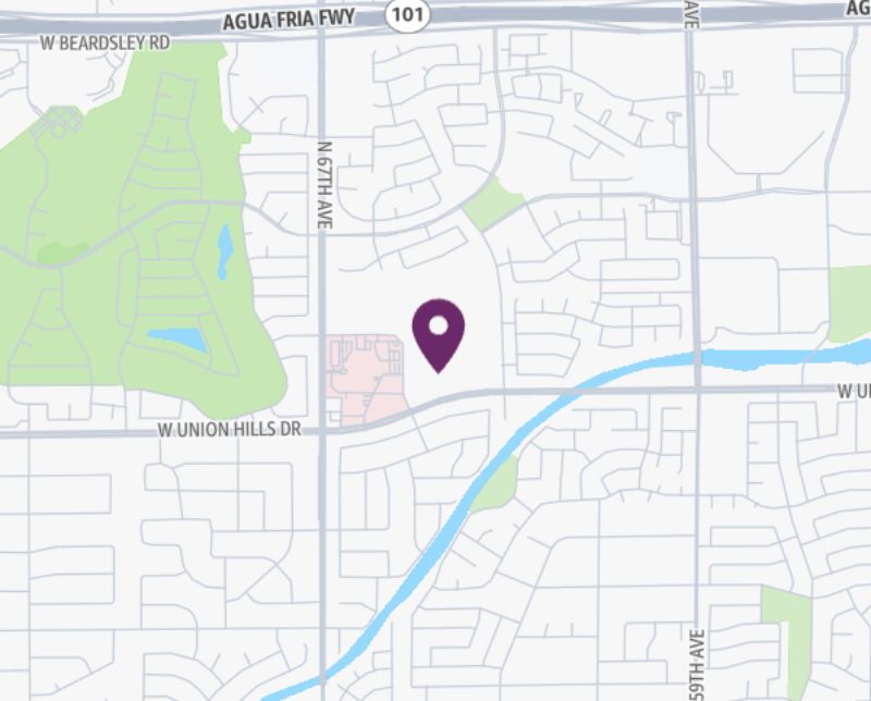 HonorHealth Outpatient Therapy - West Union Hills - map pin