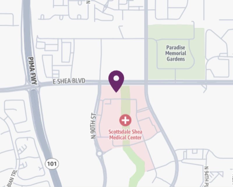 HonorHealth Piper Surgery Center - map pin
