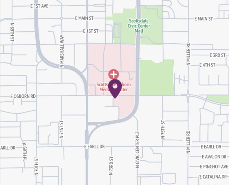 HonorHealth Surgical and Trauma Specialists - map pin