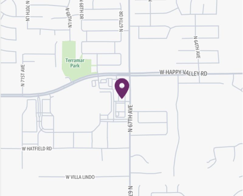 HonorHealth Occupational Medicine - Peoria - 67th Avenue - map pin