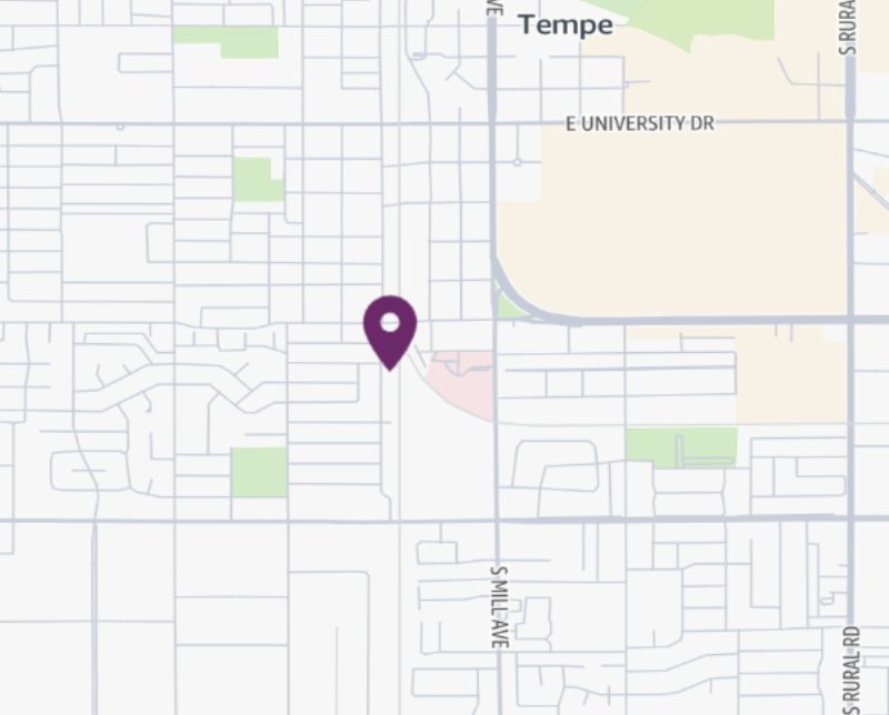 HonorHealth Orthopedics - Tempe - map pin
