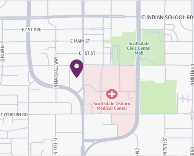 HonorHealth Greenbaum Surgical Specialty Hospital - map pin