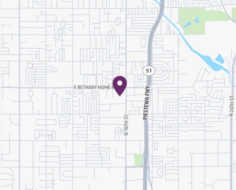 HonorHealth Heart Care - Bethany Home - map pin