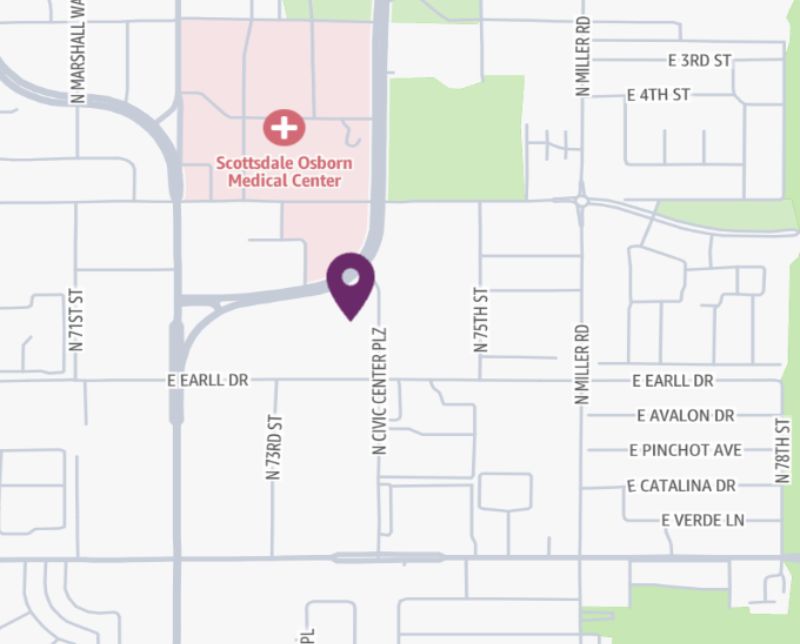 HonorHealth Heart Care - Cardiac Arrhythmia - Osborn - map pin
