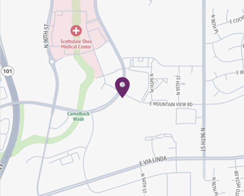 HonorHealth Heart Care - Cardiac Rehab - Shea - map pin