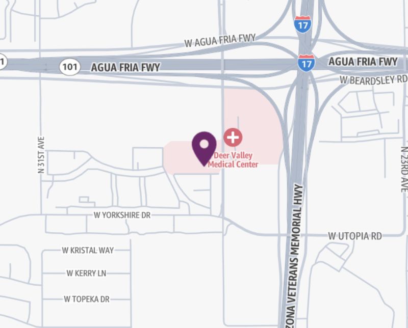HonorHealth Gastroenterology - Deer Valley - map pin