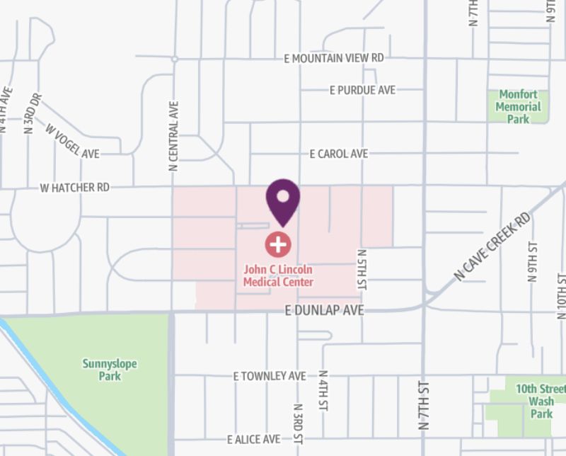 HonorHealth Gastroenterology - John C. Lincoln - map pin