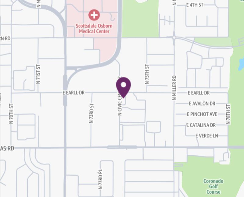 HonorHealth Heart Care - Osborn - map pin