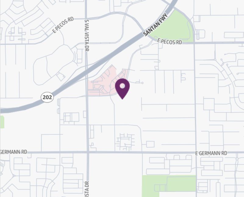 HonorHealth Heart Care - Heart and Lung Surgery - Gilbert - map pin