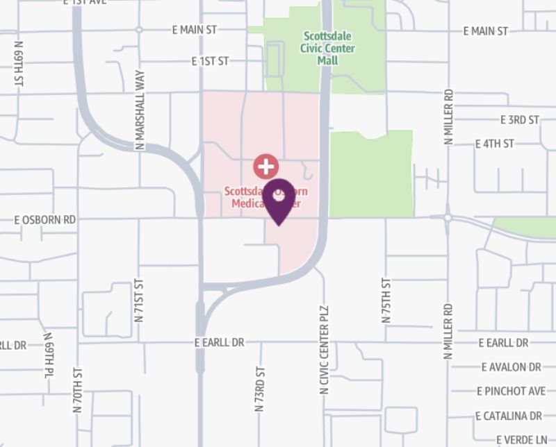 HonorHealth Heart Care - Vascular - Osborn - map pin