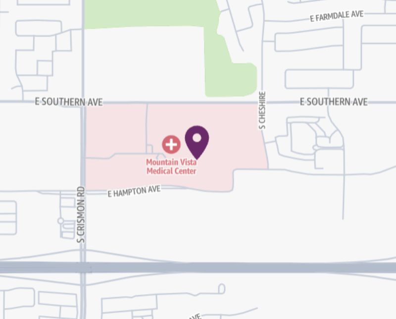 HonorHealth Surgical and Trauma Specialists - East Mesa - map pin