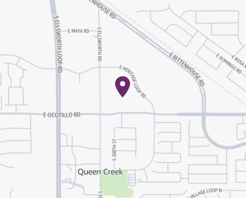 HonorHealth Primary Care - Queen Creek - map pin