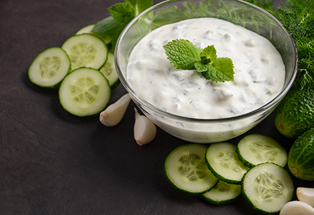 Feta cucumber dill dip recipe from HonorHealth