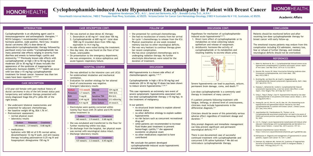 Internal Medicine Scholarly Activity Program presentation - example 4